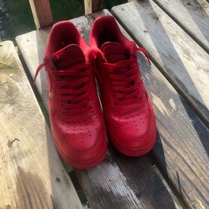 Air Force 1 red